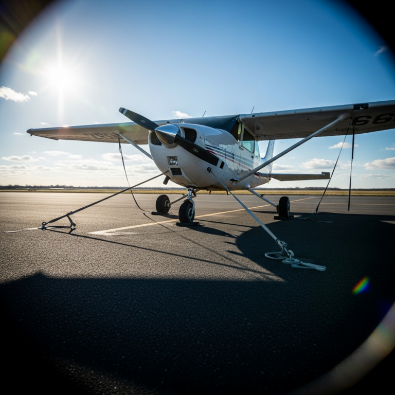 Best Aircraft Tie-Down Kits for Transient Parking