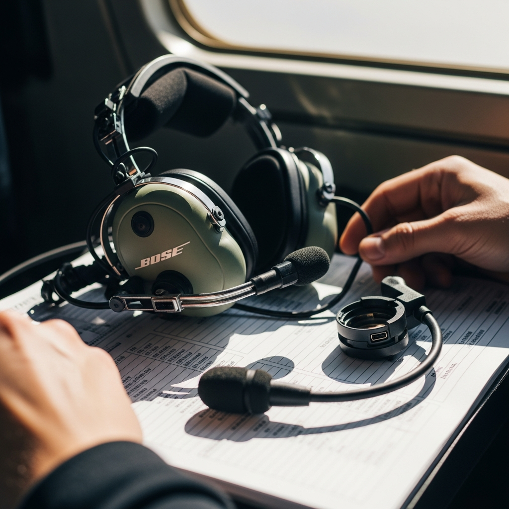 Bose A20 Headset Mic Not Transmitting During Flight